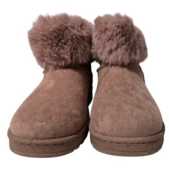 SO Women Coatimundi Mauve Faux-Fur Cuff Winter Boots (Size US: 8) New in Box - Picture 2 of 16